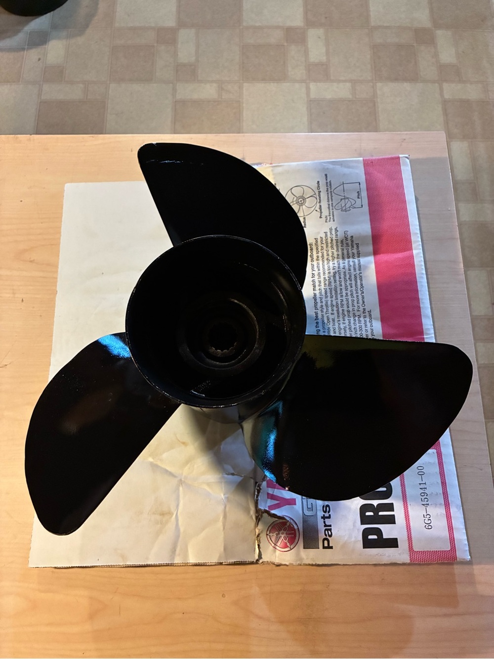 5 1/4 X 15 Aluminum Outboard Propeller 15.25x15 Fit Yamaha 150-300HP 15Tooth RH